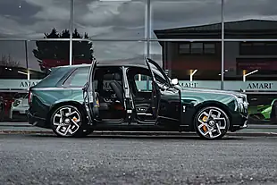 Used 2024 Rolls-Royce Cullinan Black Badge Series Ii Dark Emerald Metallic - Interior and Exterior details 11