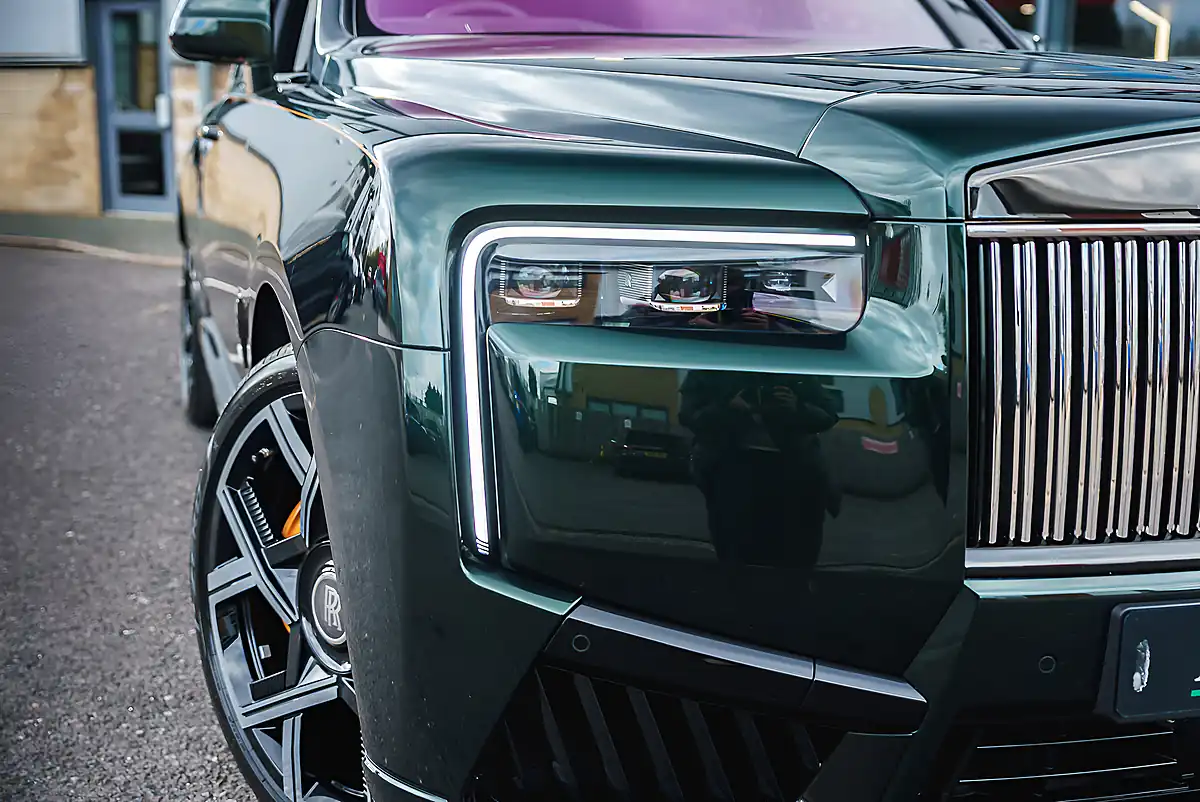 Used 2024 Rolls-Royce Cullinan Black Badge Series Ii Dark Emerald Metallic - Interior and Exterior details 12