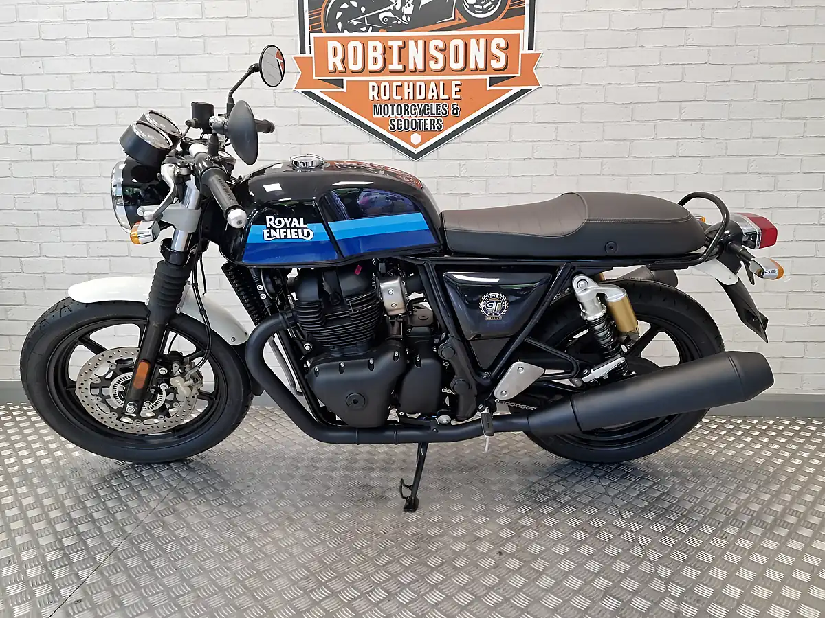 Used 2024 Royal Enfield Continental GT 650 Dark Slipstream Blue - Interior and Exterior details 4