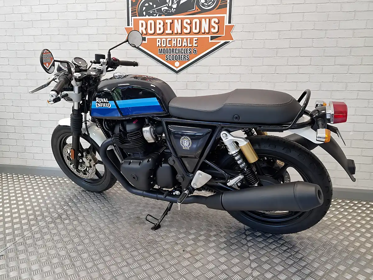 Used 2024 Royal Enfield Continental GT 650 Dark Slipstream Blue - Interior and Exterior details 7