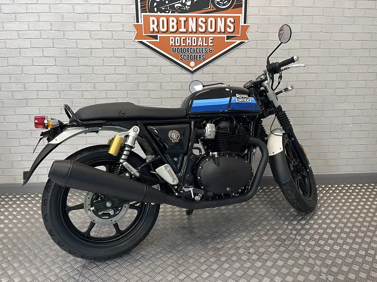 Used 2024 Royal Enfield Continental GT 650 Dark Slipstream Blue - Interior and Exterior details 8