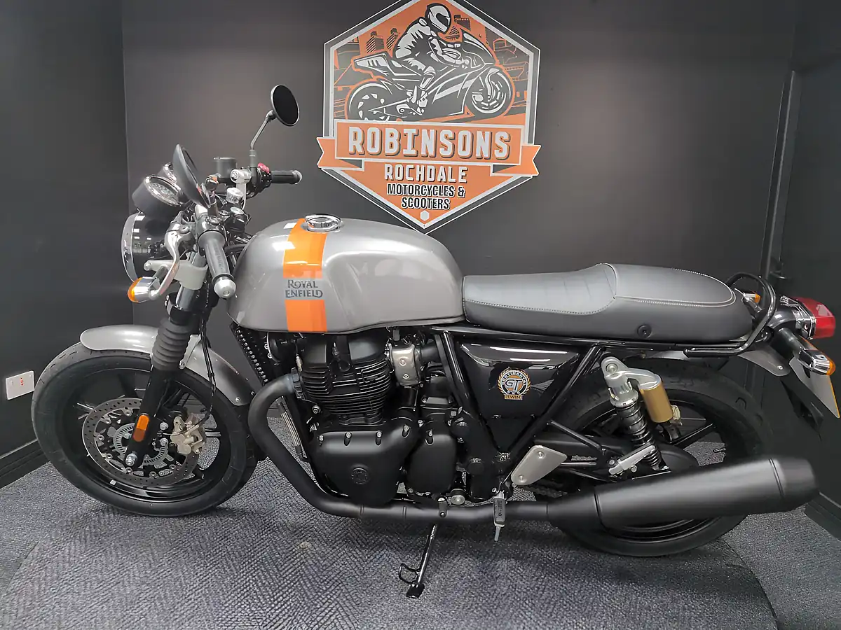 Used 2024 Royal Enfield Continental GT 650 Standard Aprex Grey - Interior and Exterior details 6