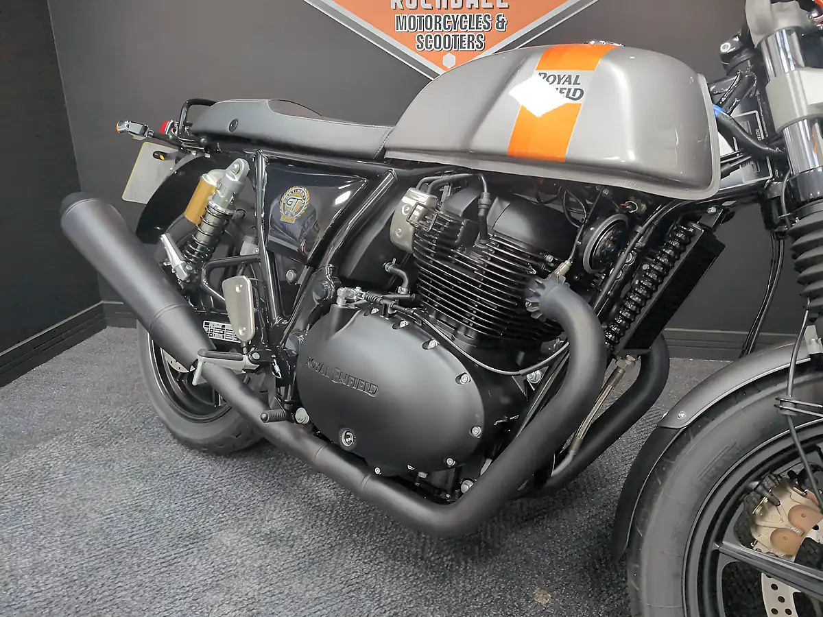 Used 2024 Royal Enfield Continental GT 650 Standard Aprex Grey - Interior and Exterior details 9