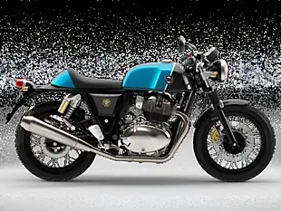 Used 2024 Royal Enfield Continental GT 650 Ventura Blue - Interior and Exterior details 2