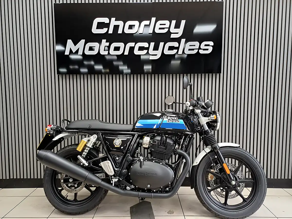 Used 2024 Royal Enfield Continental GT Apex Grey / Slipstream Blue - Front View