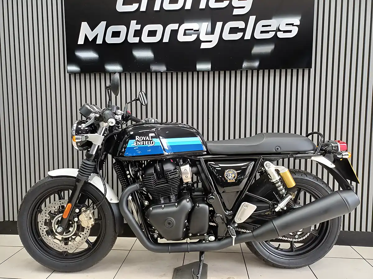 Used 2024 Royal Enfield Continental GT Apex Grey / Slipstream Blue - Interior and Exterior details 2
