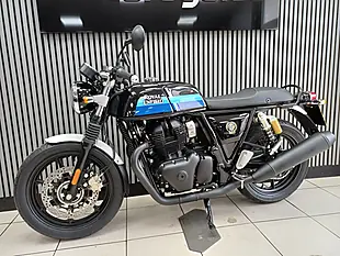 Used 2024 Royal Enfield Continental GT Apex Grey / Slipstream Blue - Interior and Exterior details 4
