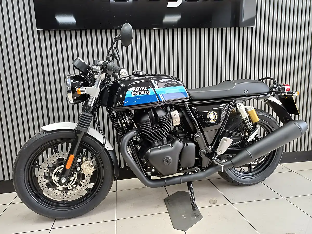 Used 2024 Royal Enfield Continental GT Apex Grey / Slipstream Blue - Interior and Exterior details 4