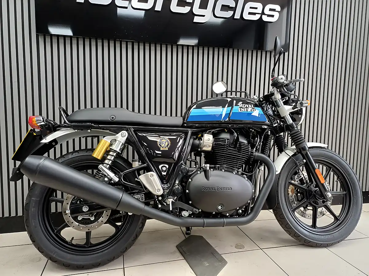 Used 2024 Royal Enfield Continental GT Apex Grey / Slipstream Blue - Interior and Exterior details 6