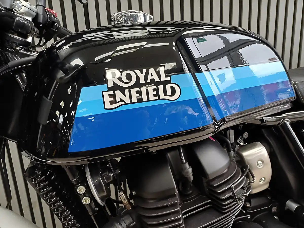 Used 2024 Royal Enfield Continental GT Apex Grey / Slipstream Blue - Interior and Exterior details 8