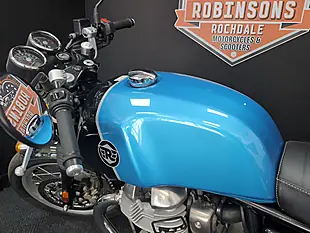 Used 2024 Royal Enfield Continental GT Blue - Interior and Exterior details 10