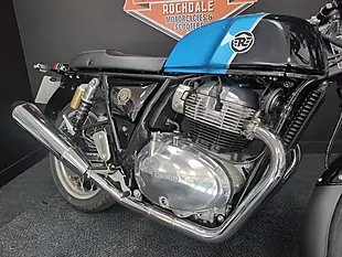 Used 2024 Royal Enfield Continental GT Blue - Interior and Exterior details 12