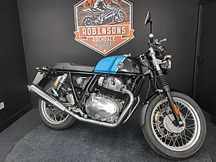 Used 2024 Royal Enfield Continental GT Blue - Interior and Exterior details 4
