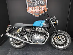 Used 2024 Royal Enfield Continental GT Blue - Interior and Exterior details 5