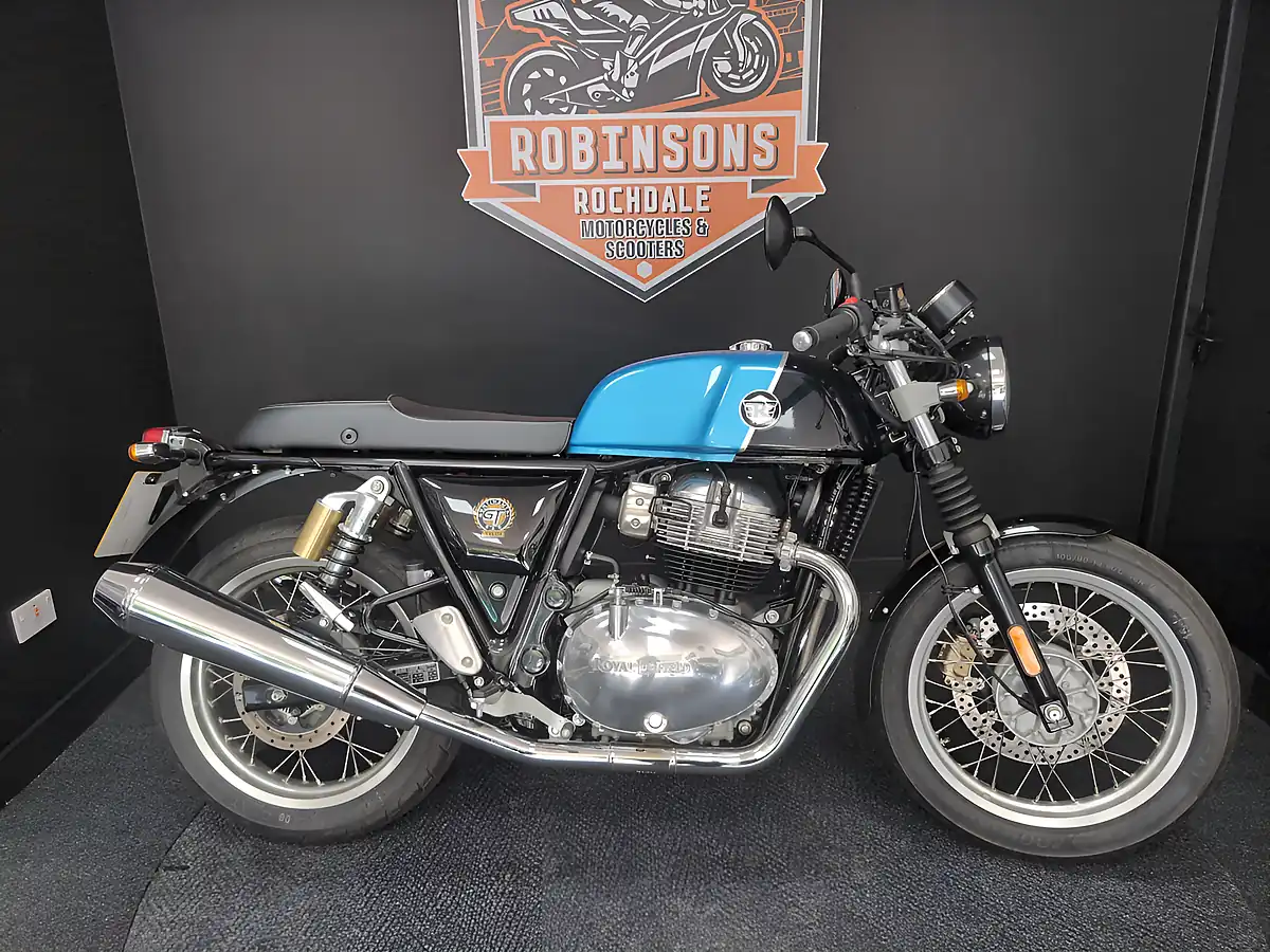 Used 2024 Royal Enfield Continental GT Blue - Interior and Exterior details 5