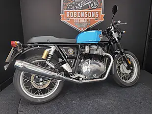 Used 2024 Royal Enfield Continental GT Blue - Interior and Exterior details 6