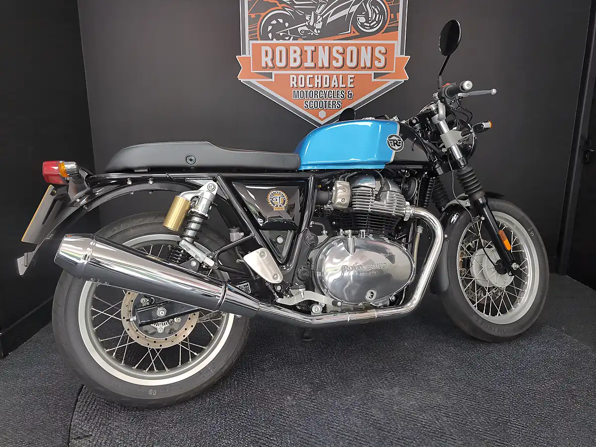 Used 2024 Royal Enfield Continental GT Blue - Interior and Exterior details 6