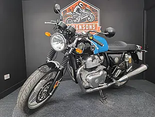 Used 2024 Royal Enfield Continental GT Blue - Interior and Exterior details 7