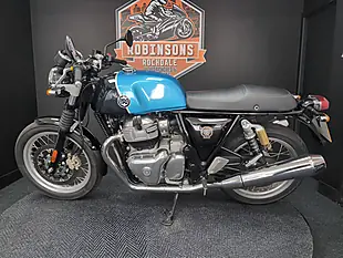 Used 2024 Royal Enfield Continental GT Blue - Interior and Exterior details 8