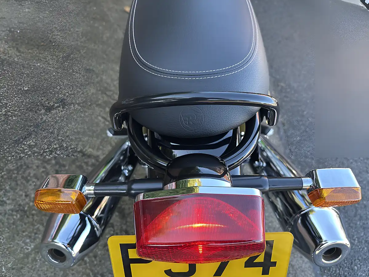 Used 2024 Royal Enfield Continental GT E Blue/Black - Interior and Exterior details 10