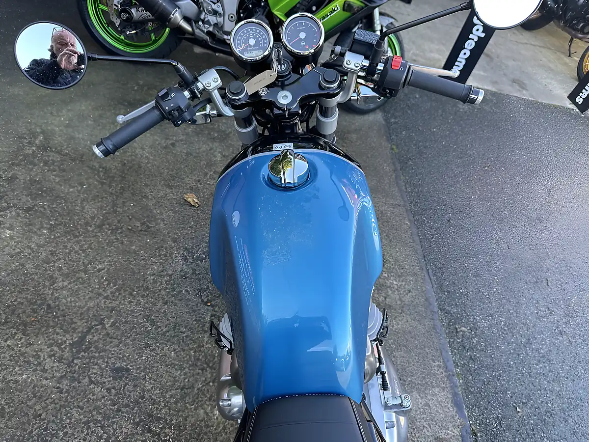 Used 2024 Royal Enfield Continental GT E Blue/Black - Interior and Exterior details 12