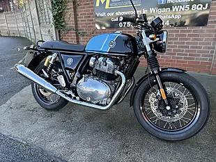 Used 2024 Royal Enfield Continental GT E Blue/Black - Interior and Exterior details 2