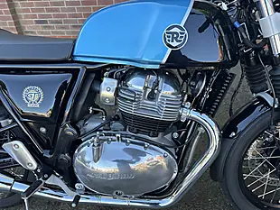 Used 2024 Royal Enfield Continental GT E Blue/Black - Interior and Exterior details 8