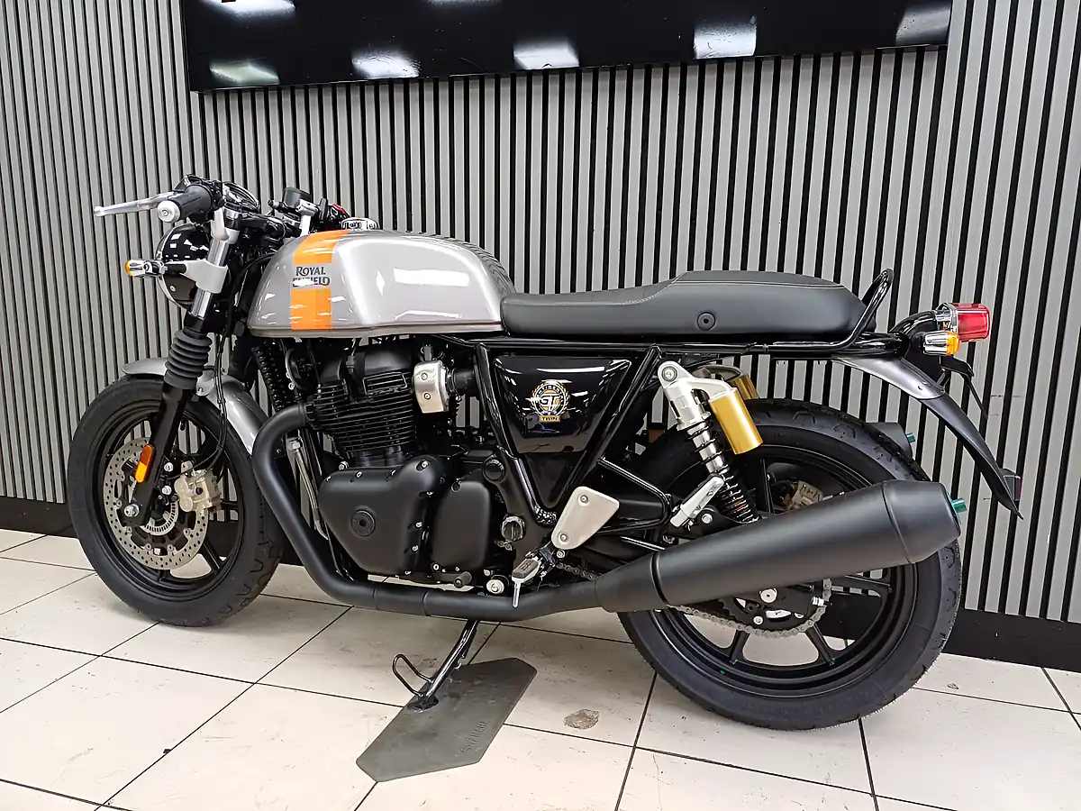 Used 2024 Royal Enfield Continental GT Grey - Interior and Exterior details 3