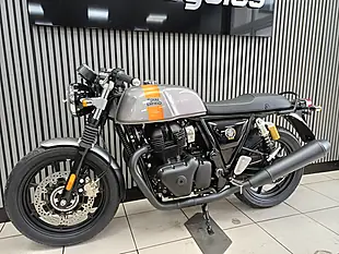 Used 2024 Royal Enfield Continental GT Grey - Interior and Exterior details 4