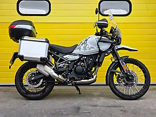 Used 2024 Royal Enfield Himalayan Abs White - Interior and Exterior details 2