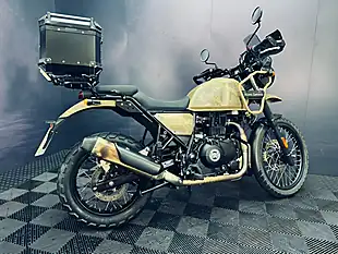 Used 2024 Royal Enfield Himalayan Camo Brown - Interior and Exterior details 12