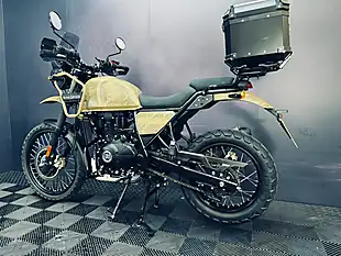 Used 2024 Royal Enfield Himalayan Camo Brown - Interior and Exterior details 14