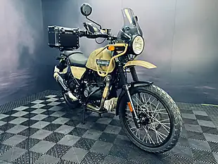 Used 2024 Royal Enfield Himalayan Camo Brown - Interior and Exterior details 19