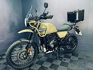 Used 2024 Royal Enfield Himalayan Camo Brown - Interior and Exterior details 5