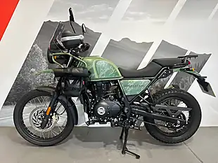 Used 2024 Royal Enfield Himalayan Green - Interior and Exterior details 2