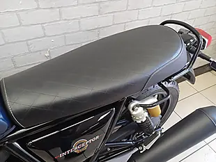 Used 2024 Royal Enfield Interceptor 650 Barcelona Blue - Interior and Exterior details 11