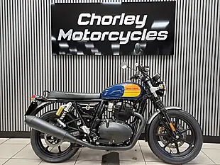Used 2024 Royal Enfield Interceptor 650 Barcelona Blue - Interior and Exterior details 2