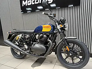 Used 2024 Royal Enfield Interceptor 650 Barcelona Blue - Interior and Exterior details 5