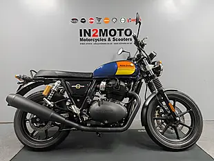 Used 2024 Royal Enfield Interceptor Barcelona Blue - Interior and Exterior details 2