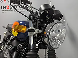 Used 2024 Royal Enfield Interceptor Barcelona Blue - Interior and Exterior details 5