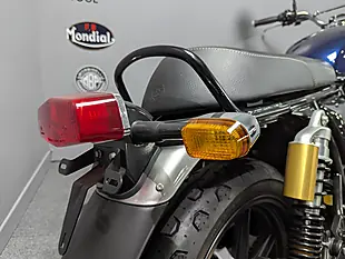 Used 2024 Royal Enfield Interceptor Barcelona Blue - Interior and Exterior details 9