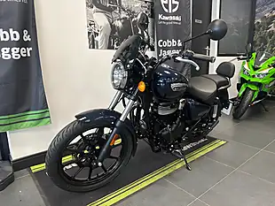 Used 2024 Royal Enfield Meteor 350 Custom Blue - Interior and Exterior details 11