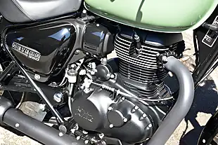 Used 2024 Royal Enfield Meteor 350 Roadster/Retro Green - Interior and Exterior details 19