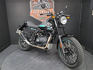 Used 2024 Royal Enfield Scram 411 Graphite Blue - Interior and Exterior details 3