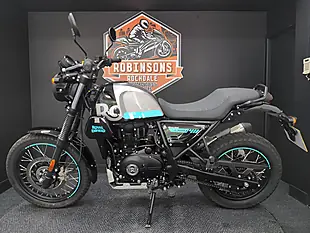 Used 2024 Royal Enfield Scram 411 Graphite Blue - Interior and Exterior details 5