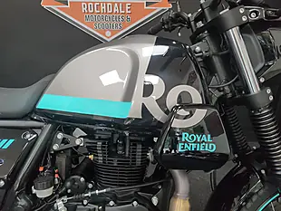 Used 2024 Royal Enfield Scram 411 Graphite Blue - Interior and Exterior details 7