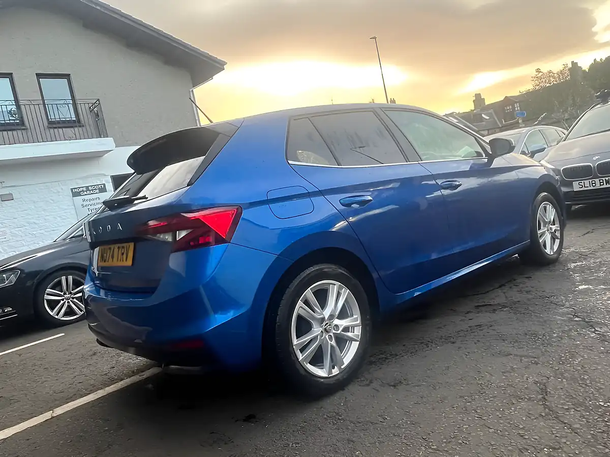 Used 2024 Skoda Fabia Se L Blue - Interior and Exterior details 4