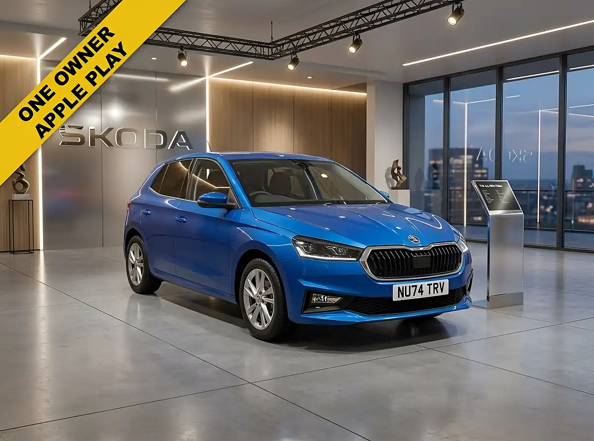 Used 2024 Skoda Fabia Se L Blue - Interior and Exterior details 8