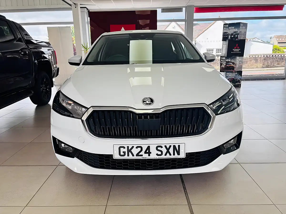 Used 2024 Skoda Fabia Se L White - Interior and Exterior details 2