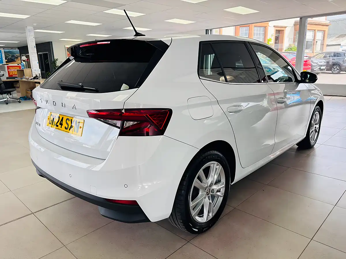 Used 2024 Skoda Fabia Se L White - Interior and Exterior details 7
